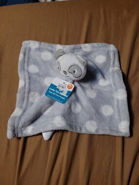 new GENTLE STEPS LOVIE TOY BLANKET panda bear